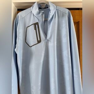 RLX Ralph Lauren Sky Blue Quarter-Zip Pullover